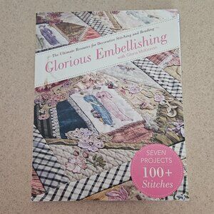 RARE GLORIOUS EMBELLESHING DECORATIVE STITCHING & BEADING GLORIA MCKINNON BOOK